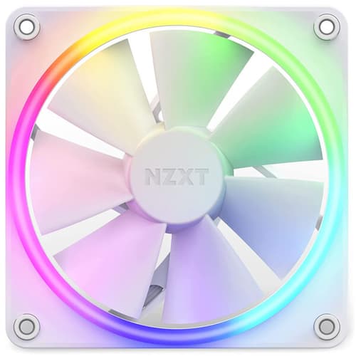 Nzxt F120 RGB 120mm White Cabinet Fan (Single Pack)